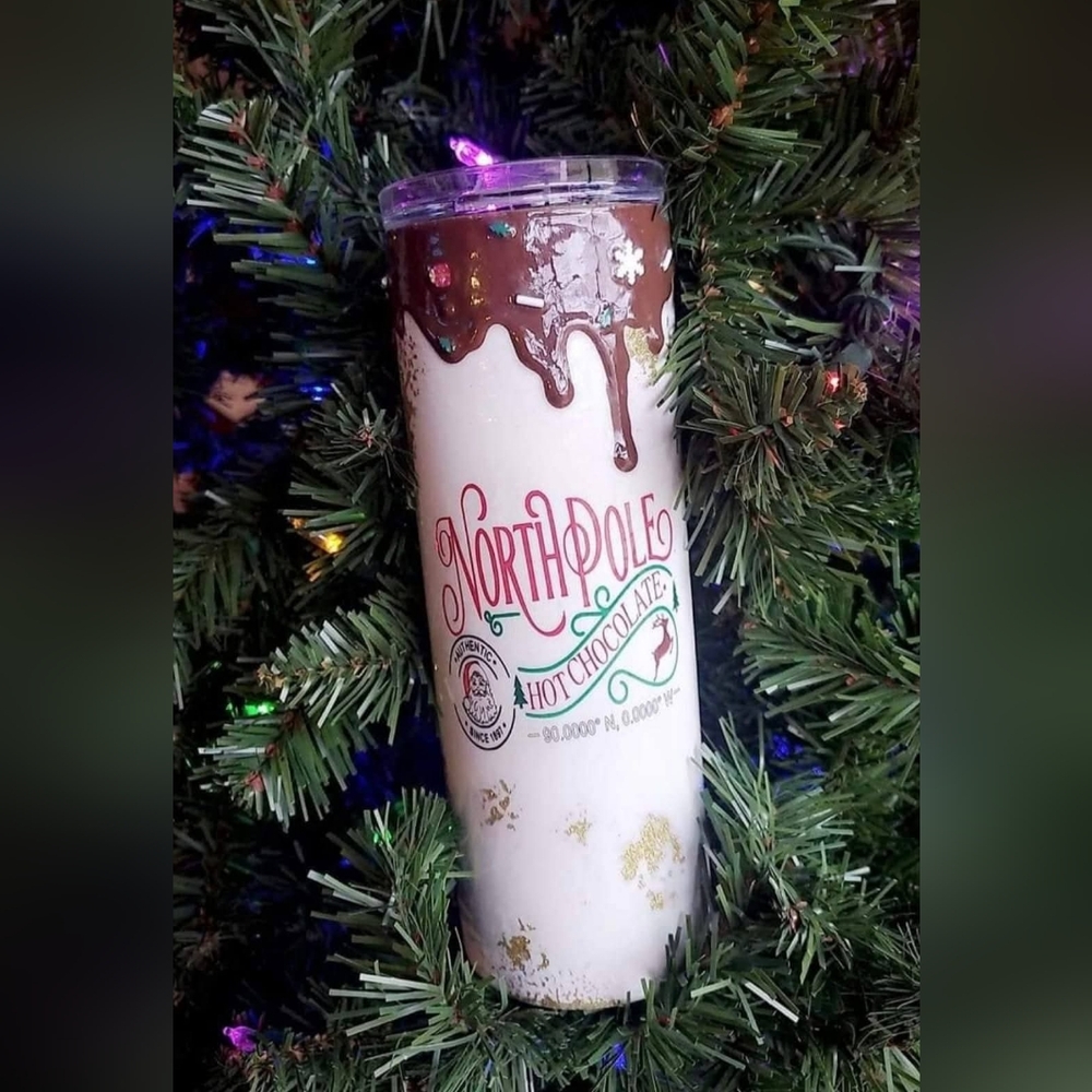 North Pole Hot Chocolate Tumbler